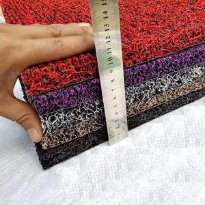 Alfombrilla de bobina de esclusa de oro de PVC/Alfombra de fideos antideslizante para uso como alfombrilla de musgo minero/puerta/suelo de barco - Product Image 6