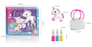 Kits DIY Tie Dye personnalisés pour enfants <span class=keywords><strong>Ours</strong></span> licorne de <span class=keywords><strong>dessin</strong></span> animé <span class=keywords><strong>mignon</strong></span> avec sac - Product Image 6