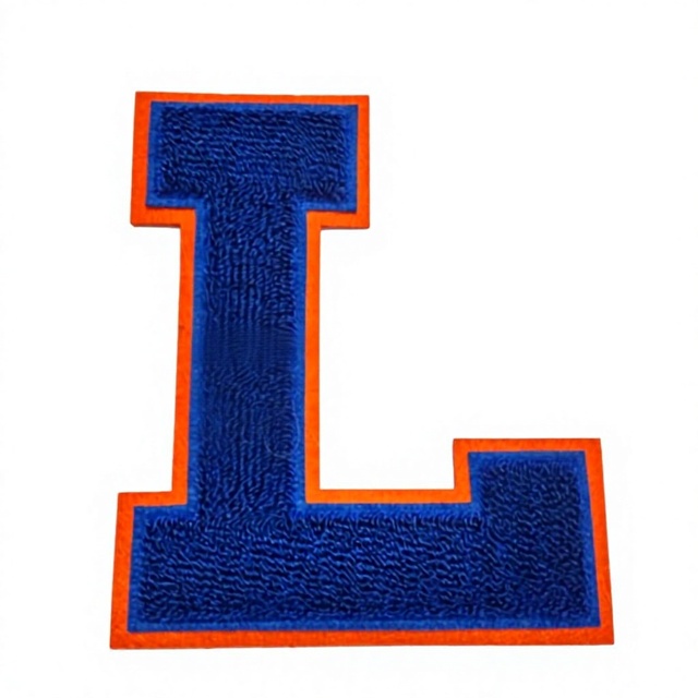 Customized 3D Embroidered Chenille Fabric Sew-On Patch for Bags Hats Clothing-Gift Heart Sequins