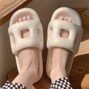 XIXITIAO fantezi plaj ev terlik rahat yaz şık yastık kapalı kadın eva terlik bayanlar kızlar için - Product Image 2