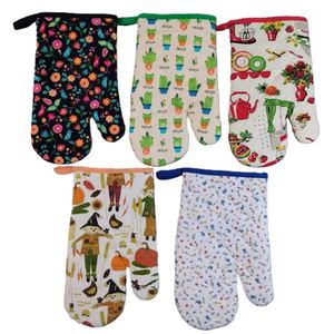 Custom Christmas Oven Mitts Set with Pot Holders for Holiday <b>Cooking</b> Corporate <b>Gifts</b> - Product Image 1