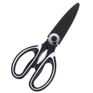 Kitchen Scissors Stainless Steel Multi Functional Heavy Duty For Food Baby Food Barbecue With Bottle Opener - Product Image 2