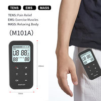 Appareil de massage TENS EMS 3-en-1 économique, classe 2, pour le soulagement de la douleur et la stimulation musculaire, pour usage hospitalier et en soins de santé