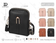 กระเป๋าใส่โทรศัพท์แบบสะพายข้างสำหรับผู้หญิง วัสดุ Pu ดีไซน์เรียบง่าย พร้อมสายคล้องโทรศัพท์ รุ่นเอ็มที 22072 - Product Image 1