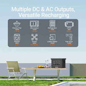 Fuente de Alimentación UPS Lifepo4 de 3000w, Generador Solar Portátil de Carga Rápida de 2000w, Estación de Energía Solar Portátil de 2400w Personalizada - Product Image 3