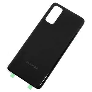 Carcasa Trasera de Repuesto de Vidrio Negro para Samsung Galaxy S20 G980F - Product Image 1