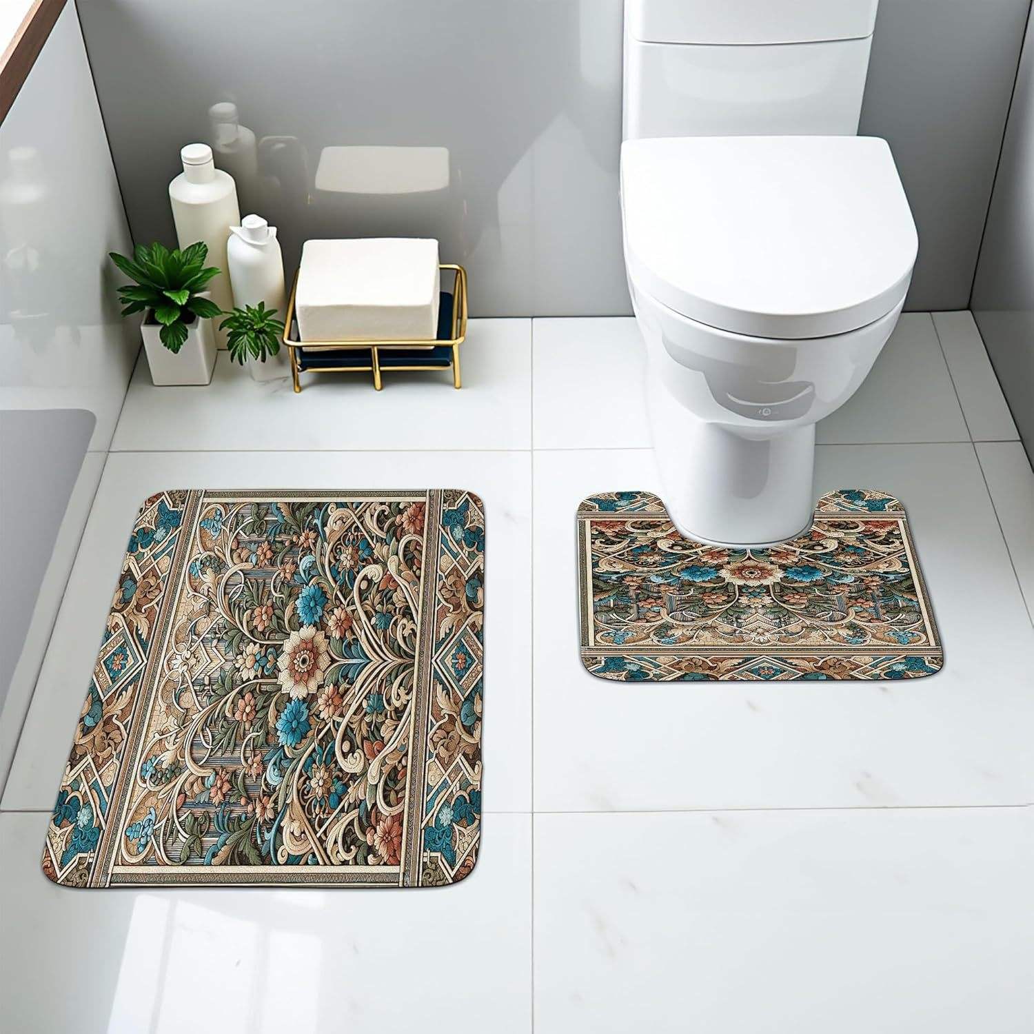 Ensemble de toilettes de salle de bain 8