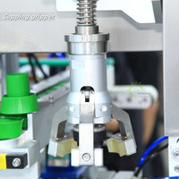 Mesin Penutup Botol Otomatis Presisi Tinggi ZXSMART dengan Dua Kepala Servo Tracking untuk Madu, Selai Kacang, Selai, Saus Cabai