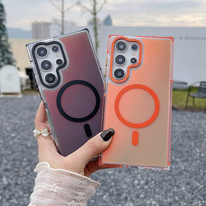 Fundas Magnéticas Premium para Samsung <span class=keywords><strong>Galaxy</strong></span> S24 S25 S26 Ultra, Carcasa con Degradado, Resistente a Golpes, Compatible con Carga Inalámbrica - Product Image 2