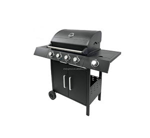 <span class=keywords><strong>Barbecue</strong></span> d'extérieur et de jardin de couleur noire <span class=keywords><strong>Barbecue</strong></span> à <span class=keywords><strong>gaz</strong></span> 4 + 1 brûleurs Cuisinière à <span class=keywords><strong>gaz</strong></span> bon marché Cuisinière - Product Image 3
