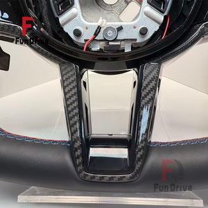 Volante in Pelle Riscaldato Personalizzato per BMW <span class=keywords><strong>Serie</strong></span> F e G, Compatibile con G42 G20 G28 G22 G30 G31 G38 G32 G11 G12 G15 G14 G16 G01 G02 - Product Image 6