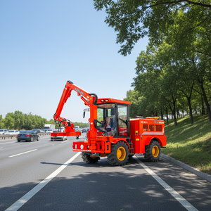 Machine de taille multifonctionnelle autopropulsée diesel pour la coupe des haies, des arbustes et de l'herbe - Product Image 5