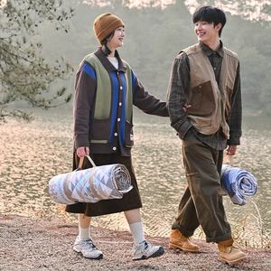 Tapete de Picnic Plegable Impermeable HISPEED, Material XPE, Diseño a Cuadros, Personalizable, 2x2m, Grueso, Antiarena, para Picnic y Barbacoa - Product Image 6