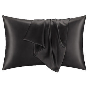 <span class=keywords><strong>Taie</strong></span> <span class=keywords><strong>d</strong></span>'<span class=keywords><strong>oreiller</strong></span> en satin mat ultra doux et soyeux avec logo personnalisé pour les cheveux et la peau, respirante et soyeuse - Product Image 4