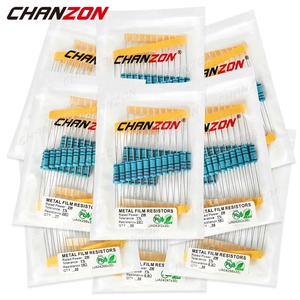 30pcs 40 giá trị 2 W 1% 1ohm - 1M ohm kim loại phim điện trở <span class=keywords><strong>2Watt</strong></span> 2 W độ chính xác cao MF cố định 1K 10K 100k 4R7 2K2 2.2K 4.7k 1kohm - Product Image 5