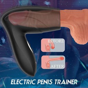 USB Electric Penis Trainer Masturbator <strong>Dildo</strong> with 10 <strong>Vibrations</strong> Unique Glans Vibrator <strong>Sex</strong> Toys for Men - Product Image 6
