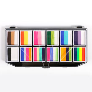 Pintura Facial Profesional Lavable en Pastel, 12 Colores, Nueva Llegada, Venta al por Mayor, Pintura Facial No Tóxica - Product Image 1