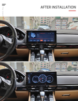 Radio Estéreo KANOR 12.3 Android MTK8667 de 8 Núcleos con Pantalla Táctil y Carplay para Porsche Cayenne 2010-2017 con GPS Integrado