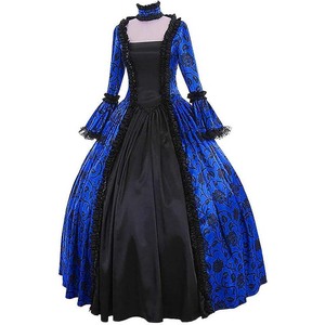 Mujeres Retro Cosplay Siglo XVIII Largo Medieval <span class=keywords><strong>Renacimiento</strong></span> Retro Vestido 2017 - Product Image 5