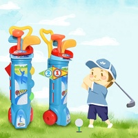 Ensemble de jouets de golf pour enfants balle de sport de plein air interaction parent-enfant jeux de sport d'intérieur garçons et filles Mini jeux de club de golf jouet