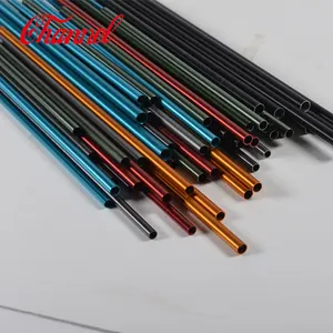Aluminium Anodized Colour Pipe Colourful Anodized Aluminium Tubes/pipes For Wind Chime