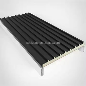 Vật liệu xây dựng xanh Ngói nhôm Great Wall Tấm panel sandwich polyurethane Tấm lợp mái cho mái nhà kính - Product Image 6