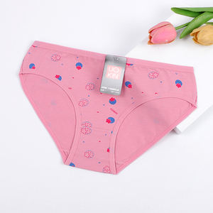 Slip classici UOKIN con stampa floreale, 95% cotone, morbidi e comodi, <span class=keywords><strong>per</strong></span> donna, tessuto di alta qualità, confezione da 12 pezzi assortiti. - Product Image 3