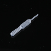 Pipettes Pasteur jetables en plastique PE Heonlicor 3 ml avec compte-gouttes pour utilisation en laboratoire, divers types
