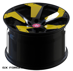 Tùy Chỉnh Vành Rèn Với Faux Sợi Carbon Trang Trí Tấm, Rèn Vành Bánh Xe Cho Phụ Tùng Ô Tô - Product Image 4