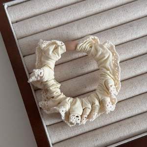 Élastique à cheveux en dentelle haute élasticité, doux et extensible, pour femmes - Product Image 3