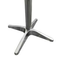 WEKIS pièces de meubles de qualité plus fortes barre en aluminium café croix Table pliable Base Banquet jardin Table concise cadre Table jambe