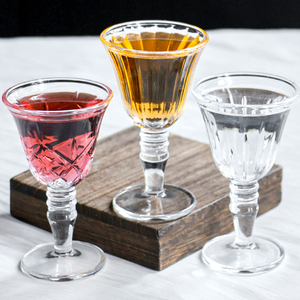 Copo de Cristal Vintage de 53ml para Casamento Europeu, Taça de Coquetel Personalizada com Cor Gravada - Product Image 6