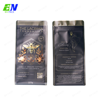 Chine 340g UV Spot Matt Finition Noir Zip Lock Sac De Café Torréfié Pochettes Gravure Impression Sacs En Plastique pour Emballage Alimentaire Pour Animaux De Compagnie