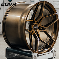 Rines de aleación forjados personalizados EVOR de 2 piezas para autos de lujo 718 911 458 488 Tesla Model 3 Mercedes AMG BMW