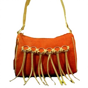 Bolsos de mano de yute para la noche, bolsos de yute para mujer, bolsos de mano ecológicos para mujer, bolsos de yute de moda para fiestas - Product Image 1