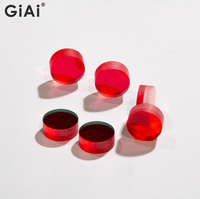 Filtre longue portée GIAI personnalisé en verre saphir K9 650 nm pour équipement médical et esthétique