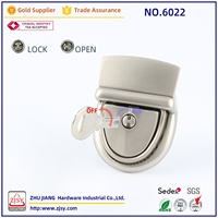 6022 Accessoires de quincaillerie pour sacoche classique en alliage de zinc, fermoir de sac, fermoir à rabat