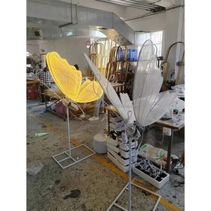 Trang trí sân khấu đám cưới di chuyển cánh dẫn bướm dẫn bướm đèn - Product Image 4