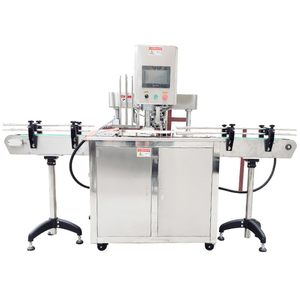 Machine automatique de remplissage et de capsulage pour boîtes métalliques, plastiques et <span class=keywords><strong>en</strong></span> fer blanc / Équipement de capsulage de couvercles pour boîtes métalliques - Product Image 2
