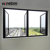 Ventanas Abatibles Certificadas de Florida, Ventanas Abatibles de Aluminio con Doble Vidrio, Ventanas Abatibles con Triple Acristalamiento para Casa
