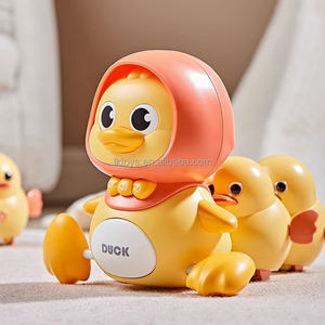 Lucky Toys jouet à piles éducatif Musical apaiser bébé apprentissage ramper magnétique Adsorption canard ensembles bébé sommeil jouet - Product Image 2