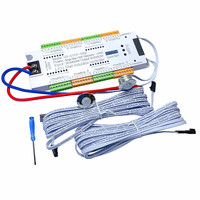 Contrôleur de marche d'escalier avec capteur LED, 12V 24V 32 canaux, éclairage nocturne extérieur PIR, variateur d'intensité, bande flexible monochrome ABS IP