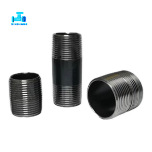 Raccordo a T, Gomito, Tappo, Unione NPT/BSPT 1/2''*4'' Lungo Nero in Acciaio Zincato (CS) per Tubi, Classe Bassa Pressione 150 <span class=keywords><strong>WOC</strong></span> - Product Image 4