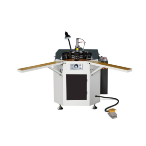 Machine <span class=keywords><strong>de</strong></span> formage d'angles hydraulique robuste pour portes et fenêtres en aluminium avec positionnement et levage - Product Image 1