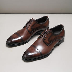 Chaussures habillées décontractées pour hommes tendance et les plus vendues en 2025, chaussures en cuir formelles, cuir véritable, respirantes, chaussures décontractées pour hommes - Product Image 6