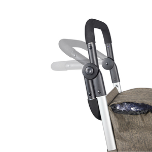 階段昇降用4輪ショッピングトロリー 折りたたみ式ショッピングトロリーバッグ（ホイール付き）卸売 - Product Image 2