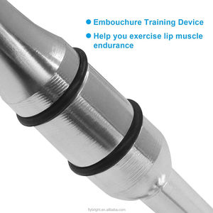 Dispositivo de Entrenamiento de Embocadura, Entrenador de Fuerza Bucal de Acero Aleado para Trompeta, Trombón, Saxofón, Clarinete y Trompa - Product Image 4