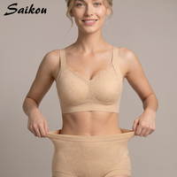 Nouveau soutien-gorge confortable grande taille push-up à couvrance totale pour femme, avec soutien doux, dos en U, sans couture et invisible