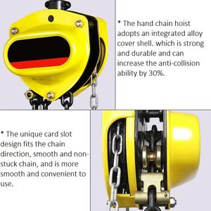 Rantai Angkat Rantai Hoist 1t 2t 3 Ton dengan Hook Tempa Penuh, Pasokan Langsung dari Pabrik China - Product Image 2