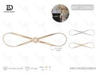 Catena da Vita in Lega d'Acciaio con Strass per Donna, Placcata in Oro, Gioiello per il Corpo alla Moda per Feste - Product Image 1